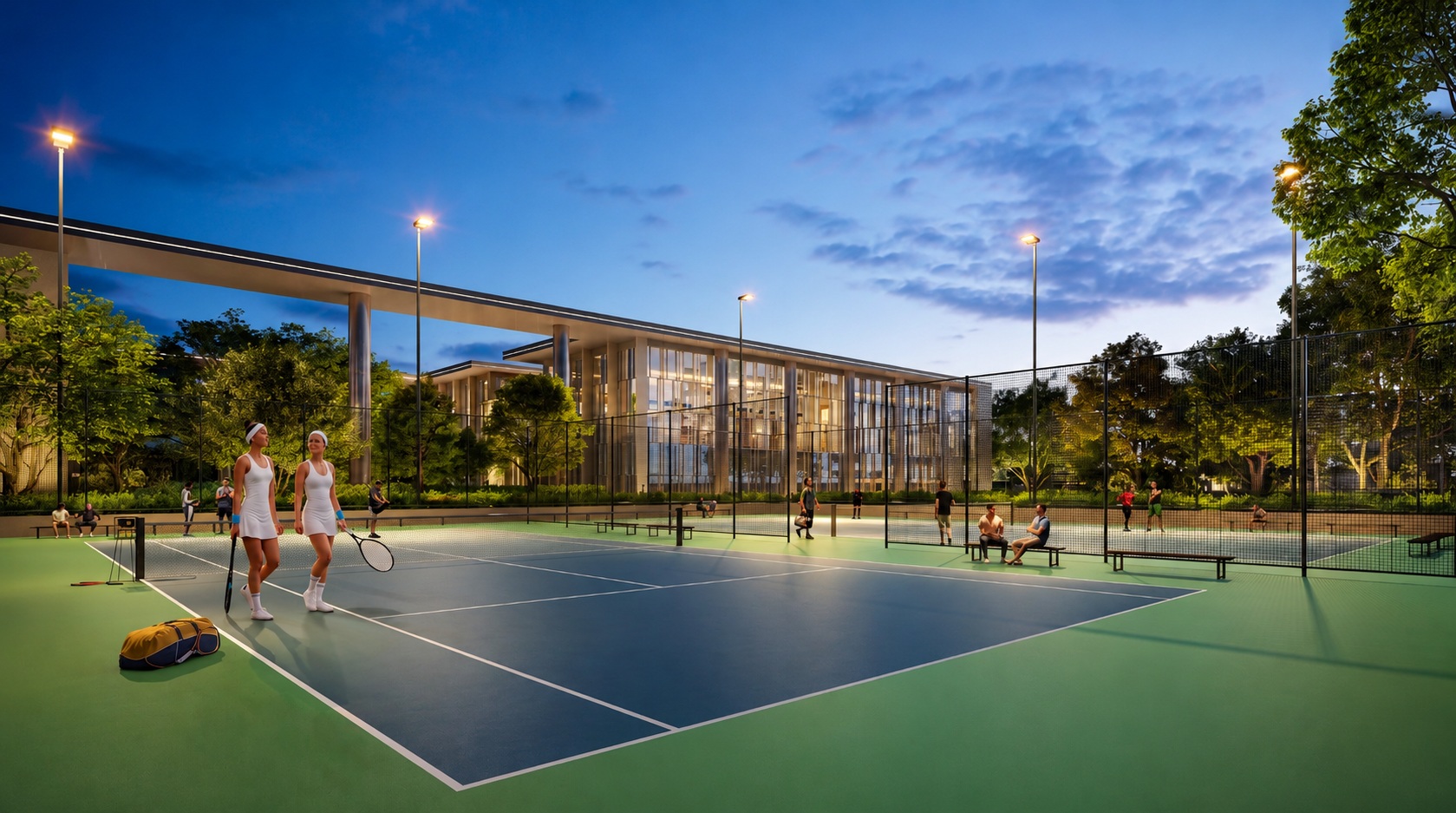Landscaped grounds of Nature’s Court